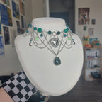 Collier "Moss Heart"