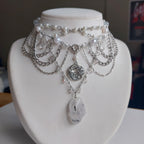 Collier "Lune de Quartz"