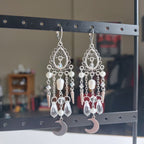 Boucles d'oreilles "Clair de Lune"