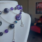 Collier "Purple WitchCraft"