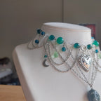 Collier "Moss Heart"