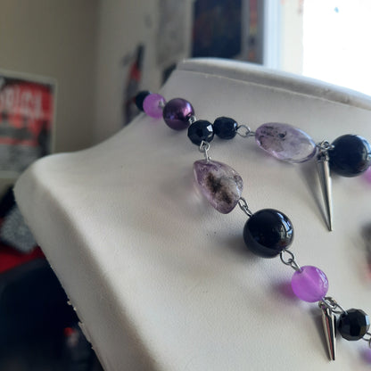 Collier  "Papillon Empoissonné"