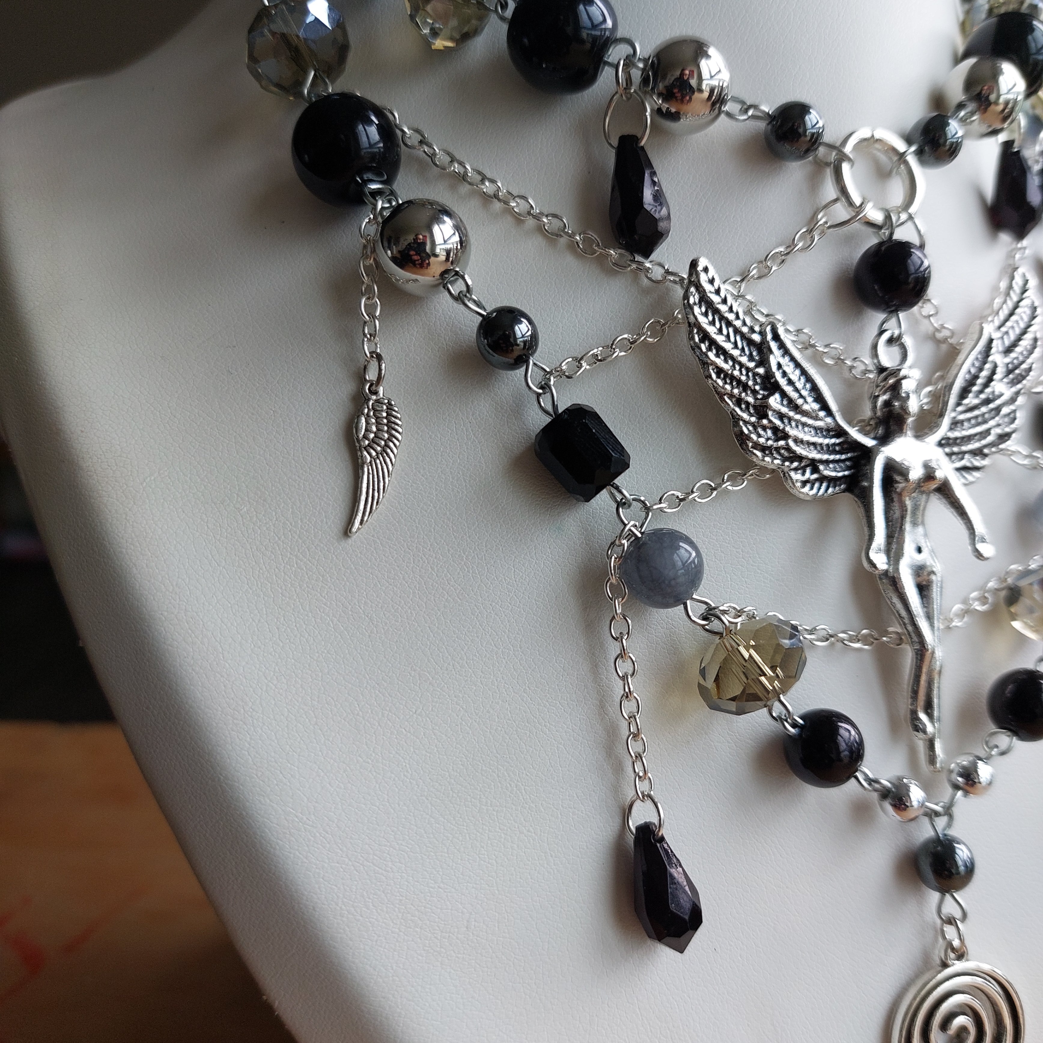 Collier "Black Angel"