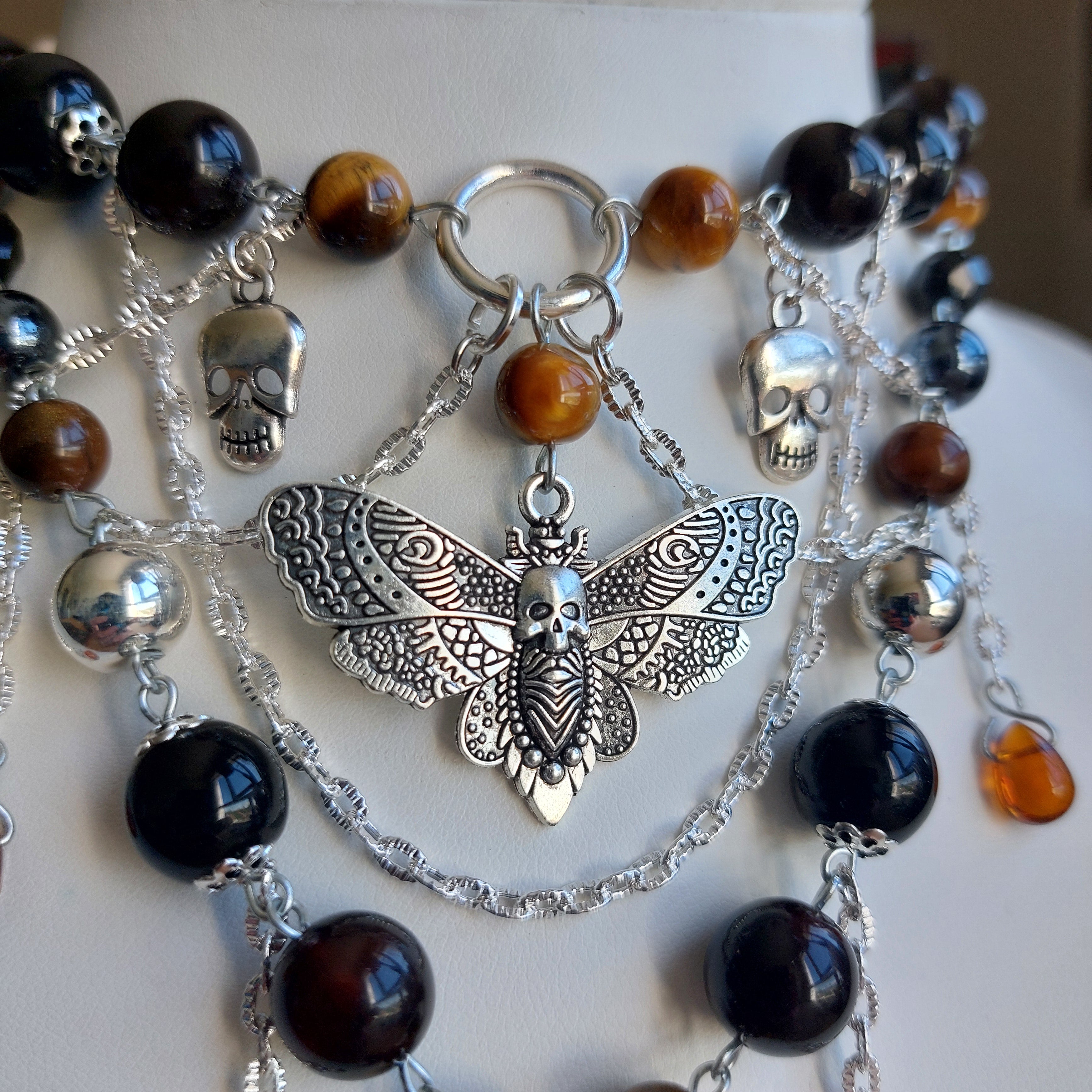 Collier "Oeil de Sphinx"