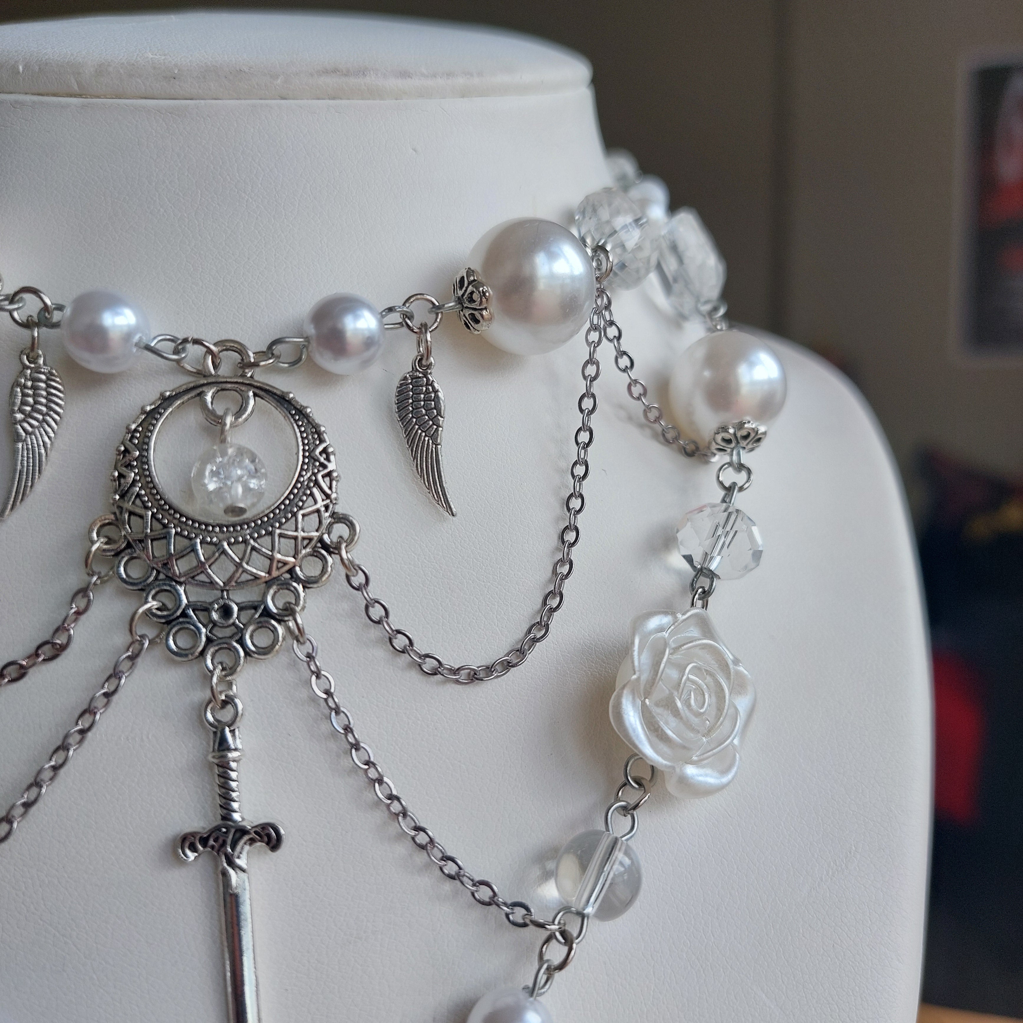 Collier "Magie Blanche"