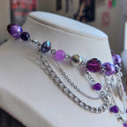 Collier "Purple Sphinx"