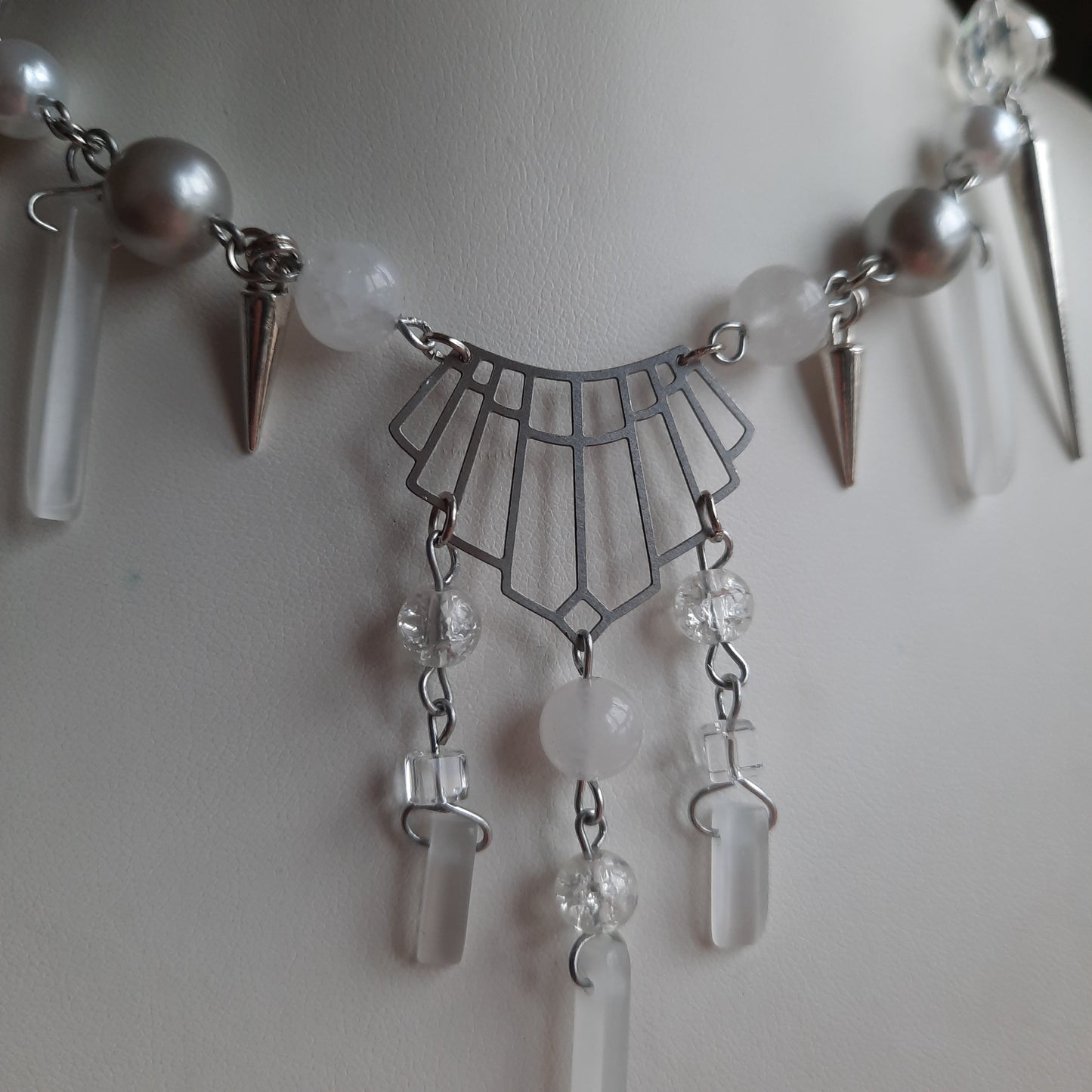 Collier "Cristaux Liquides"