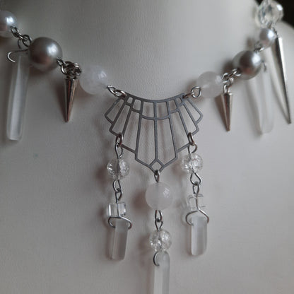 Collier "Cristaux Liquides"