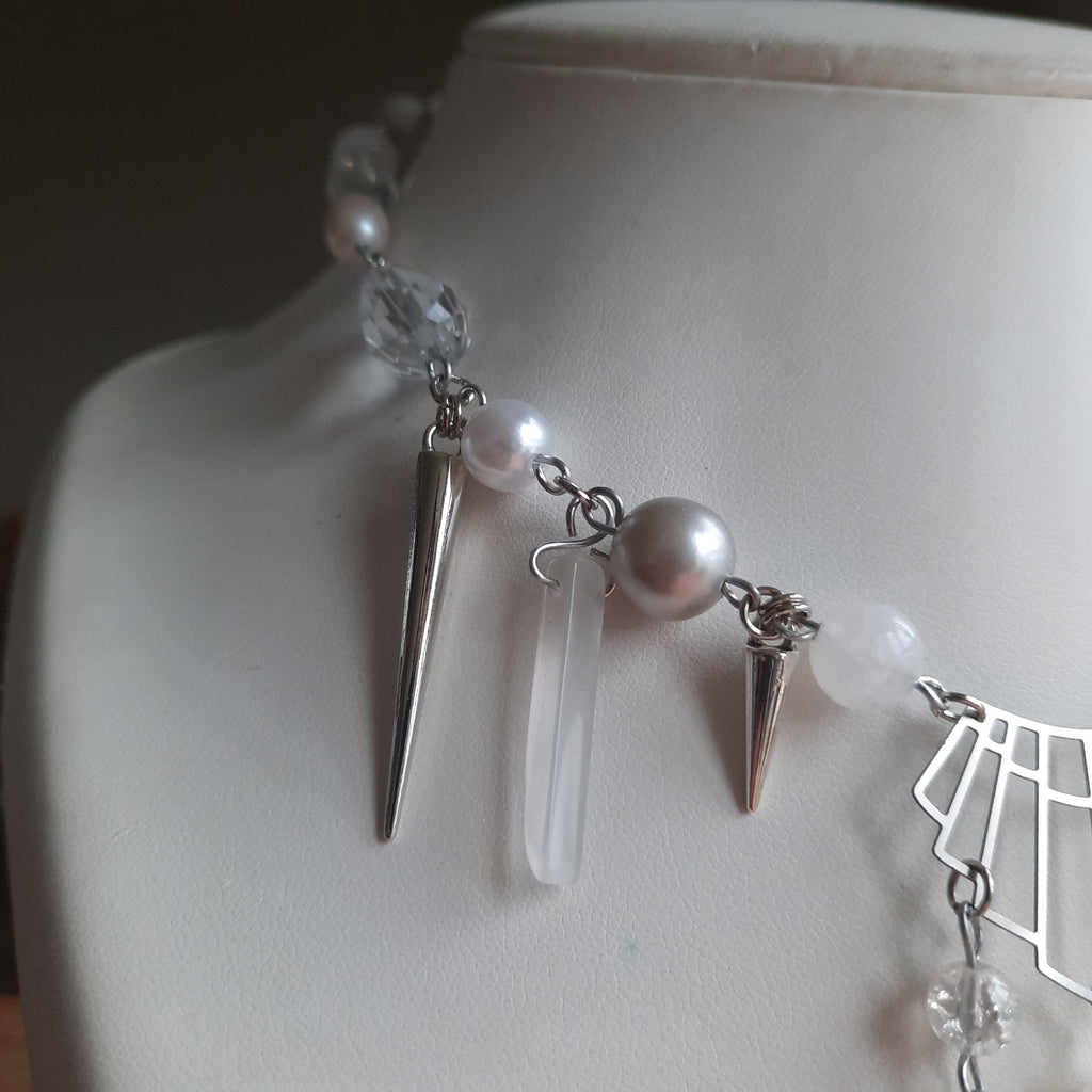 Collier "Cristaux Liquides"