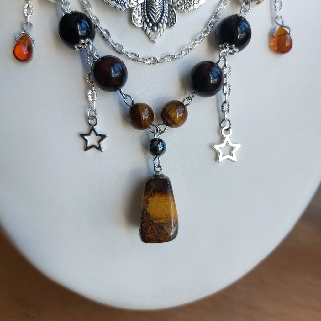 Collier "Oeil de Sphinx"