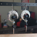 Boucles d'oreilles "Dark Angel"