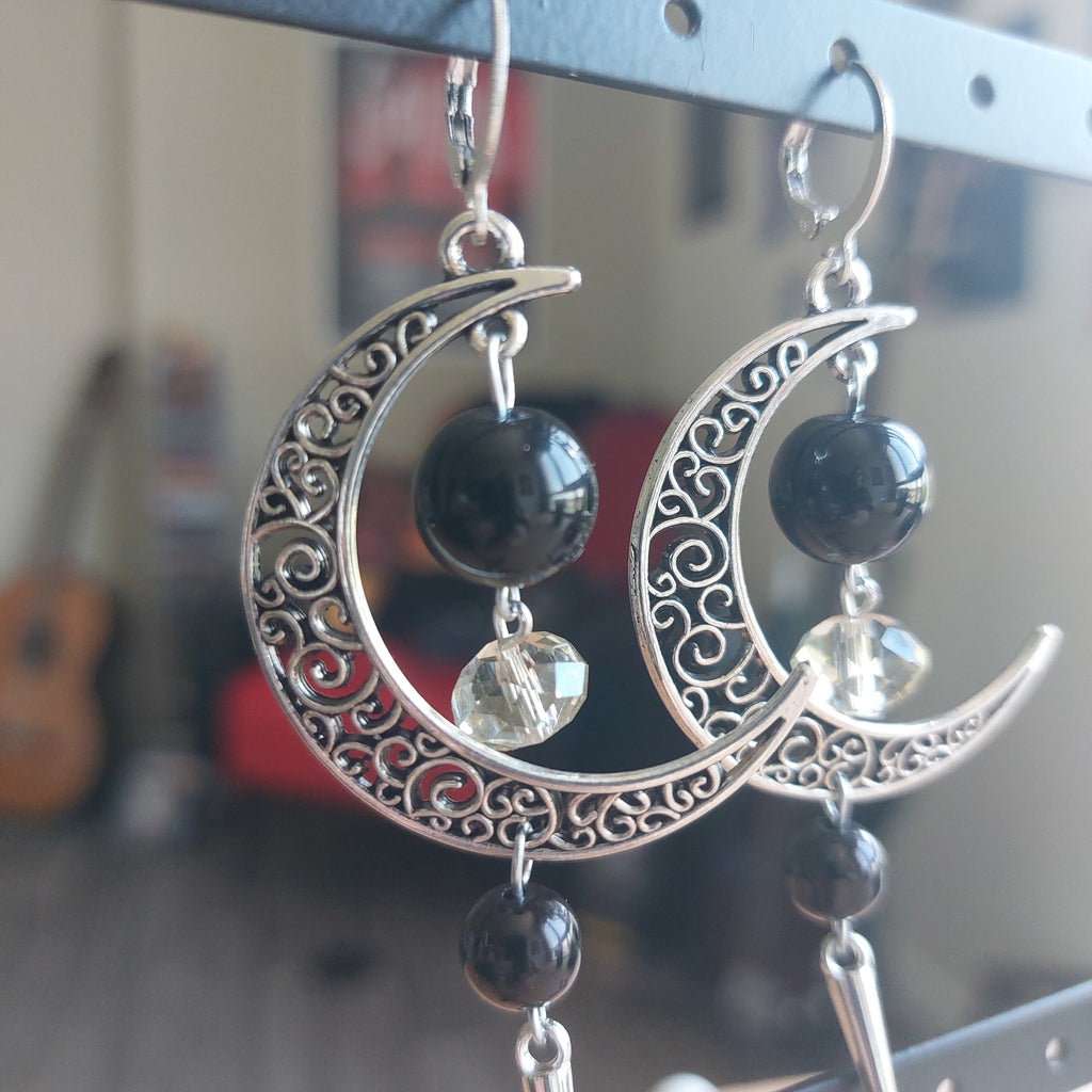 Boucles d'oreilles "Dark Angel"
