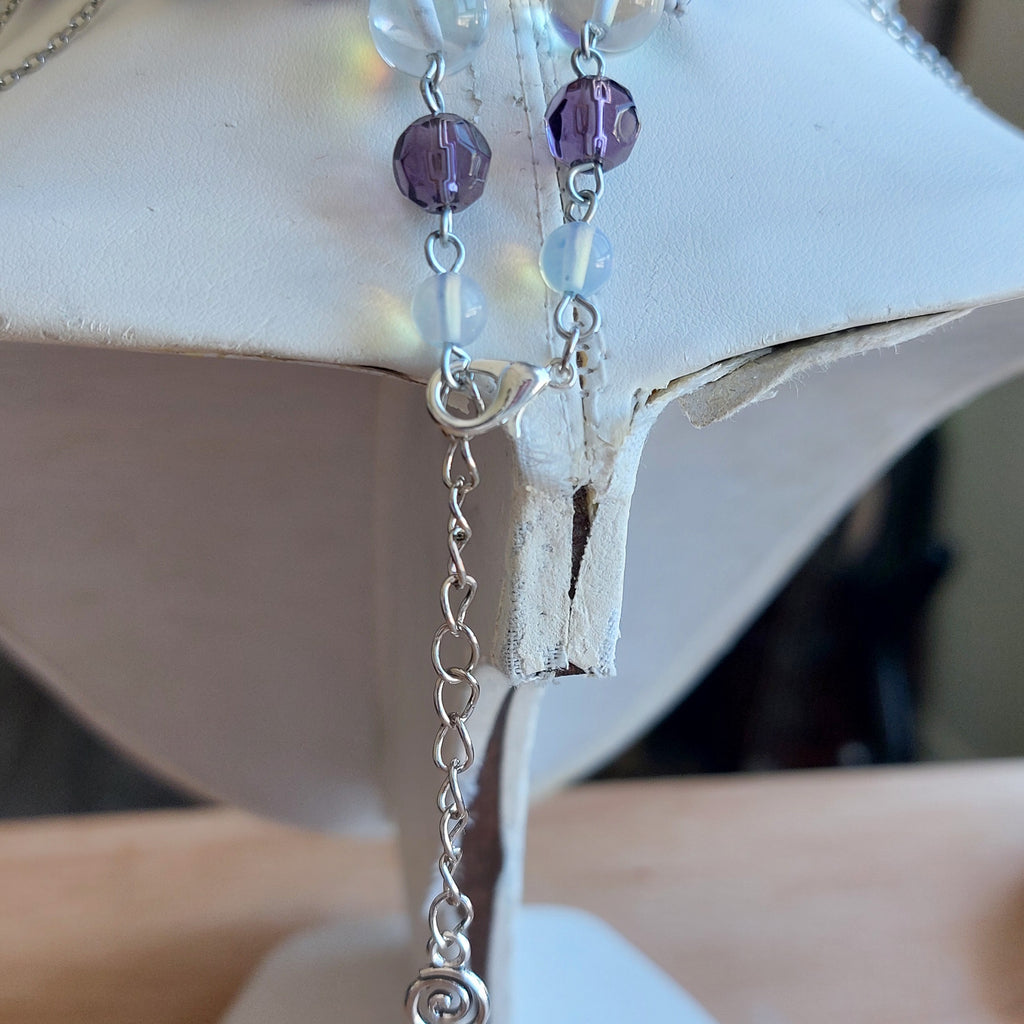 Collier "Nuit d'agate"