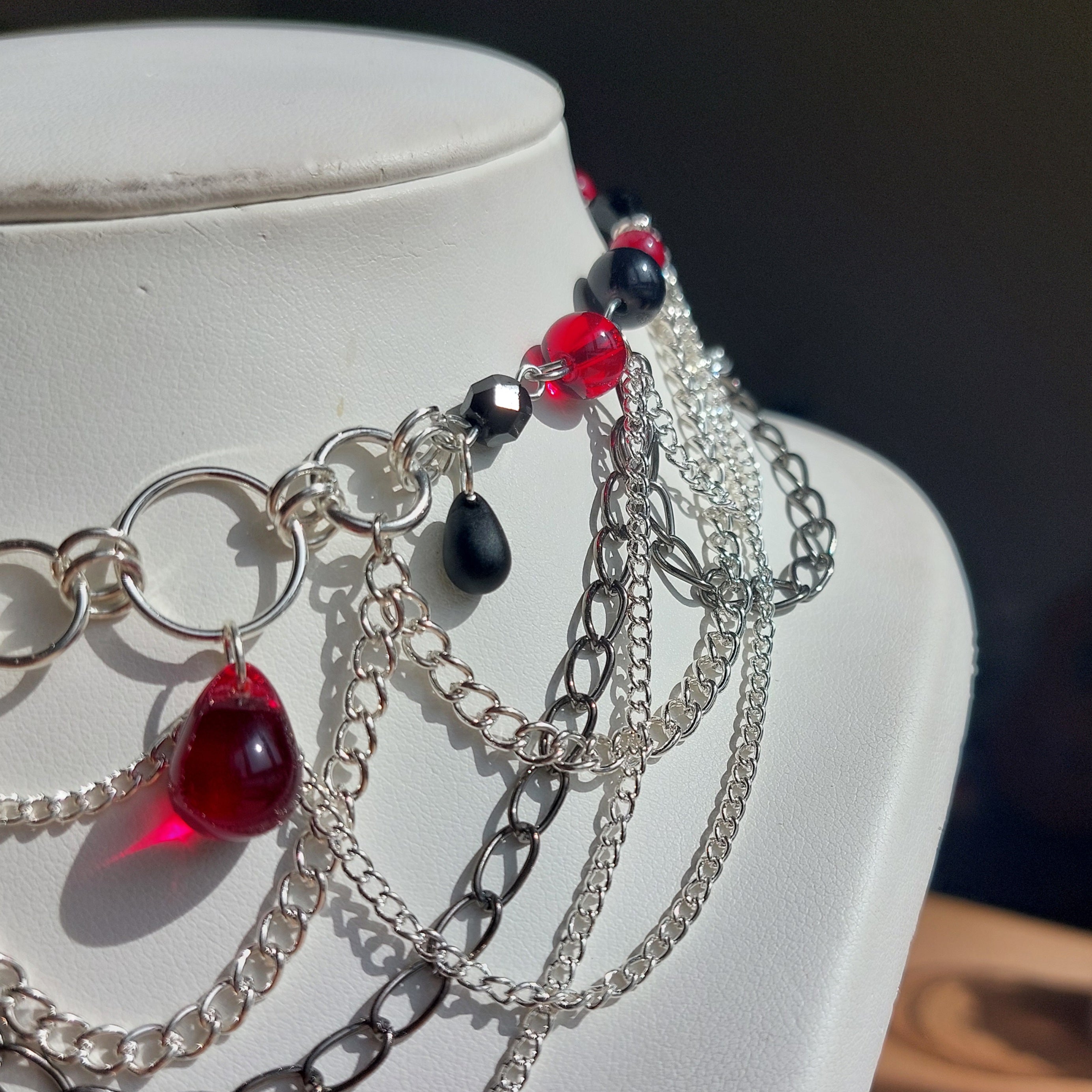 Collier "Punk Love"