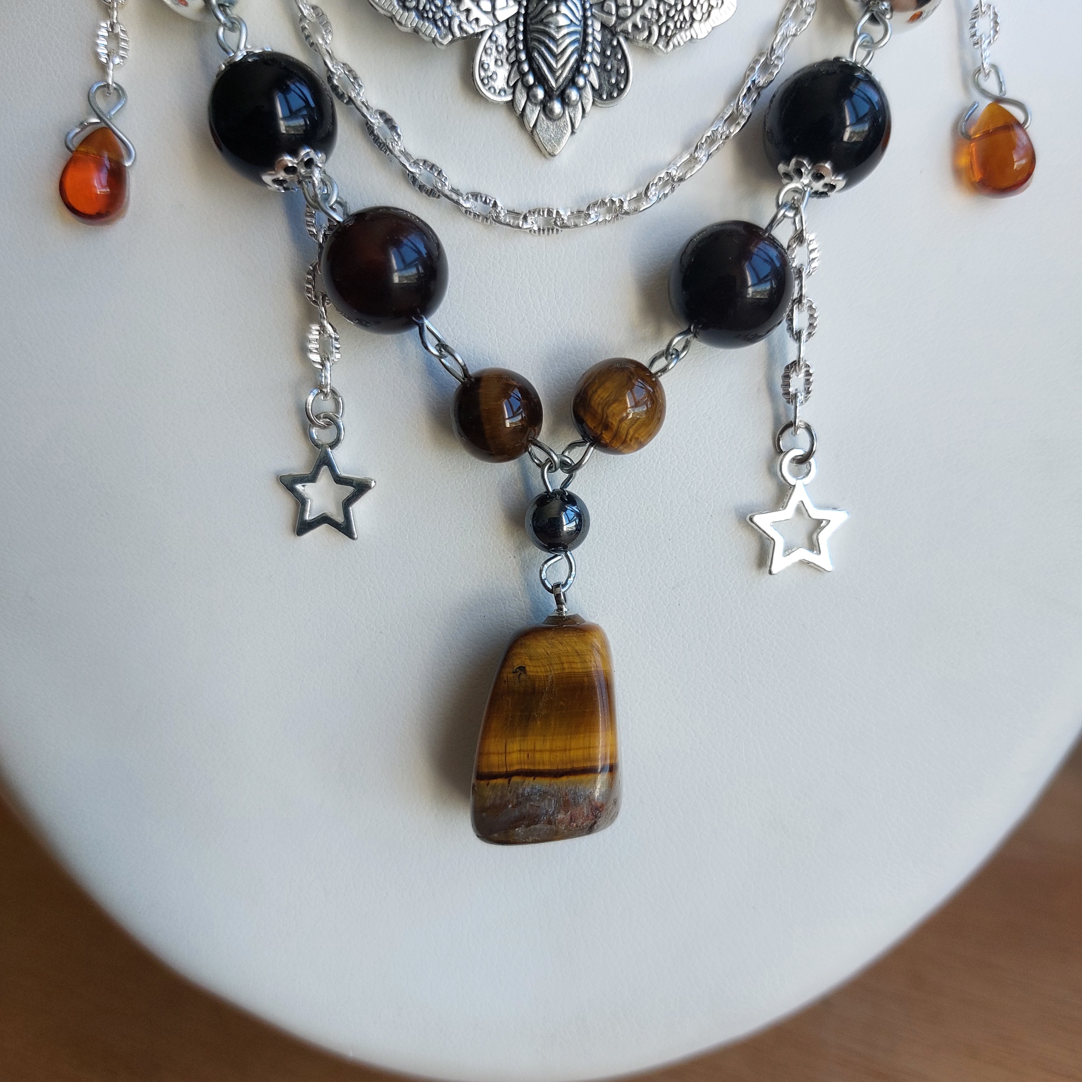 Collier "Oeil de Sphinx"