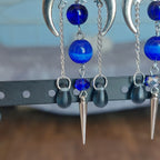 Boucles d'oreilles "Blue Moon"