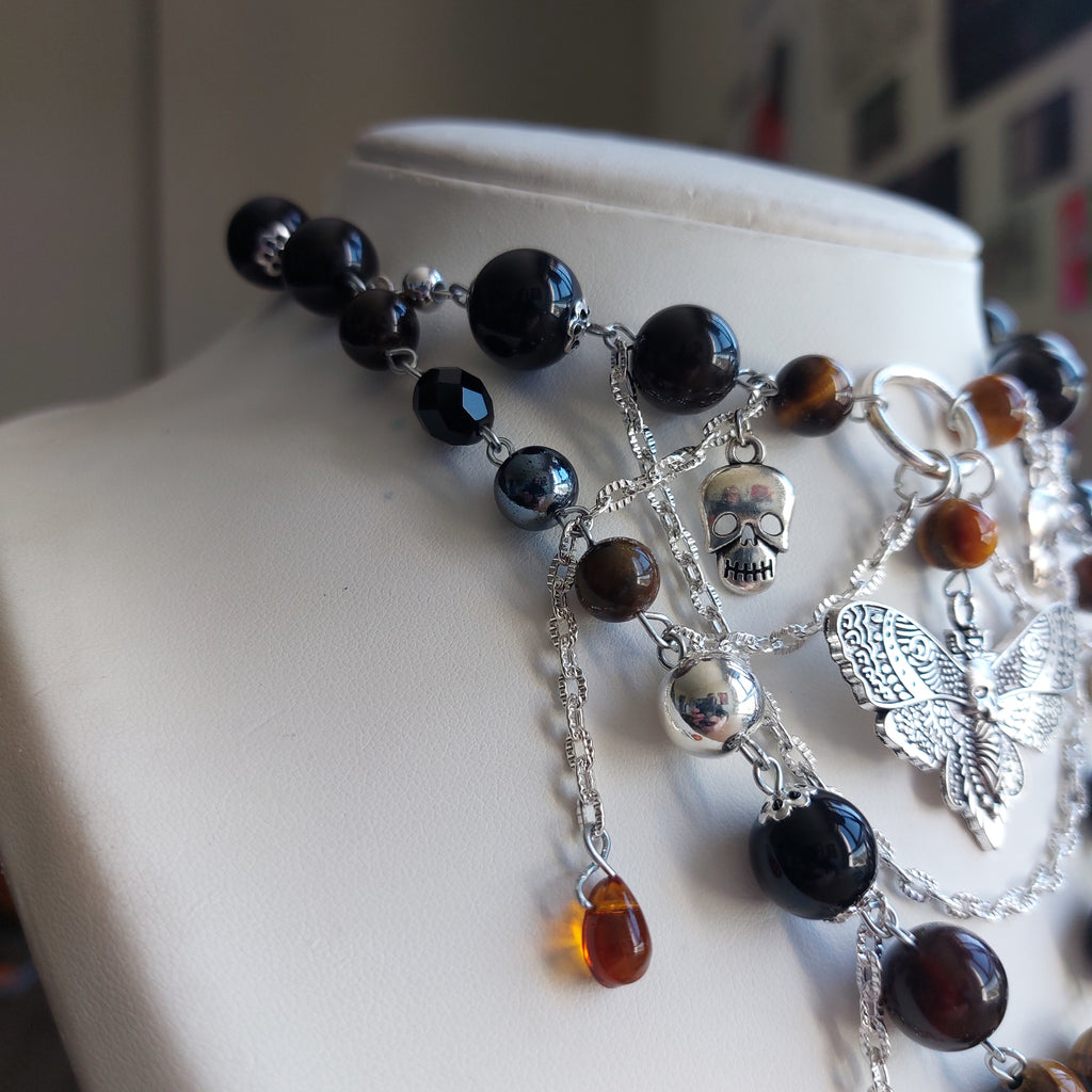 Collier "Oeil de Sphinx"