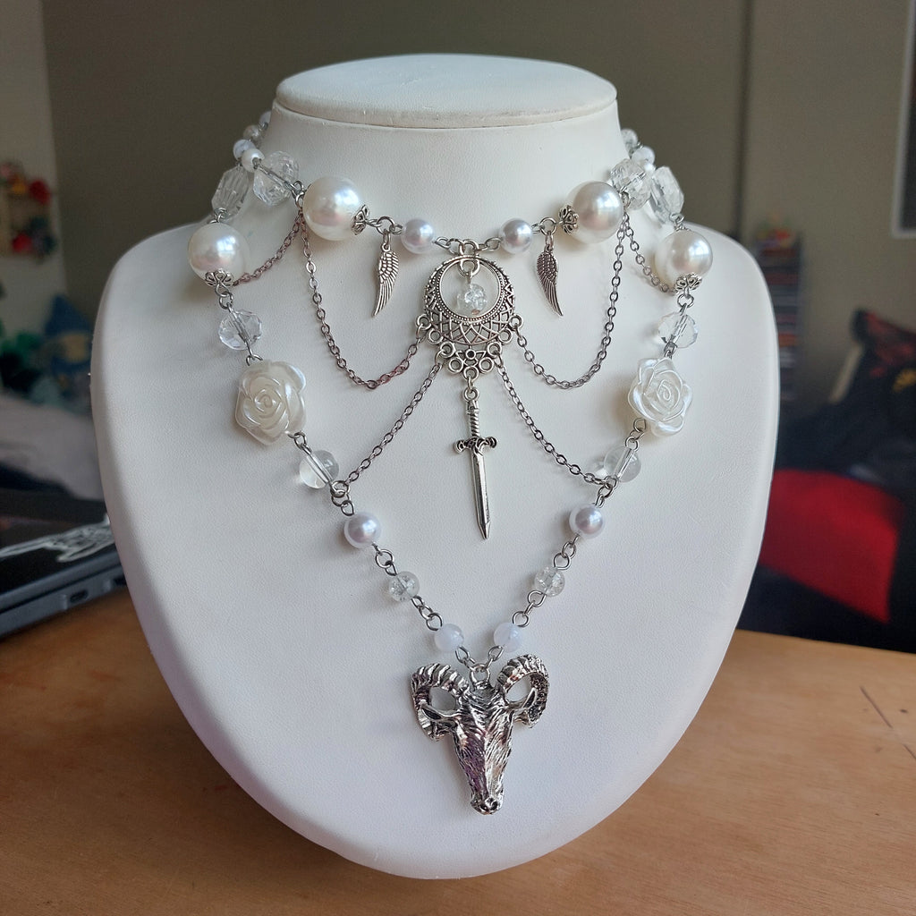 Collier "Magie Blanche"