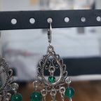 Boucles d'oreilles "Green Dream"