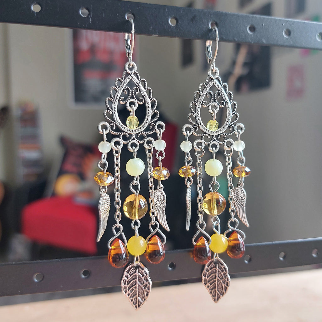 Boucles d'oreilles "Yellow Dream"