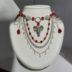 Collier "Bouc Rouge"