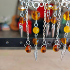 Boucles d'oreille "Feuille d'Automne"