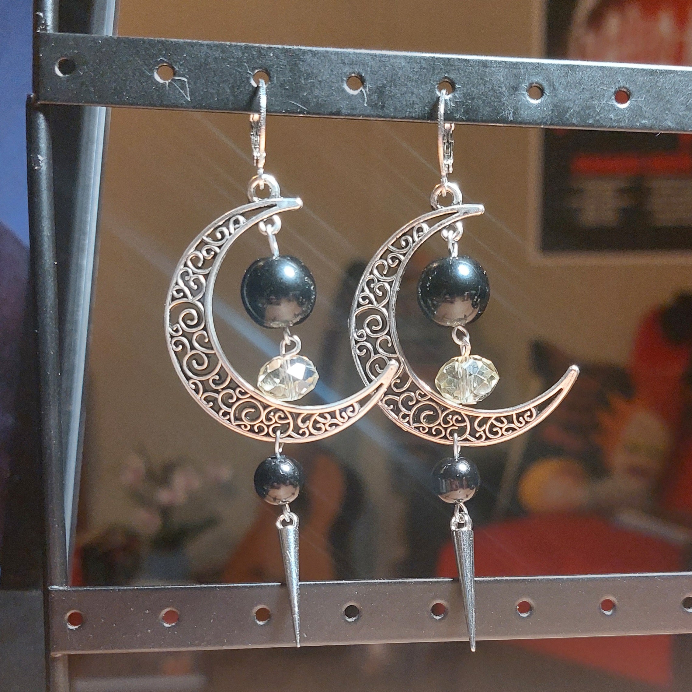 Boucles d'oreilles "Dark Angel"