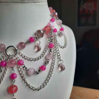 Collier "Pink Star"