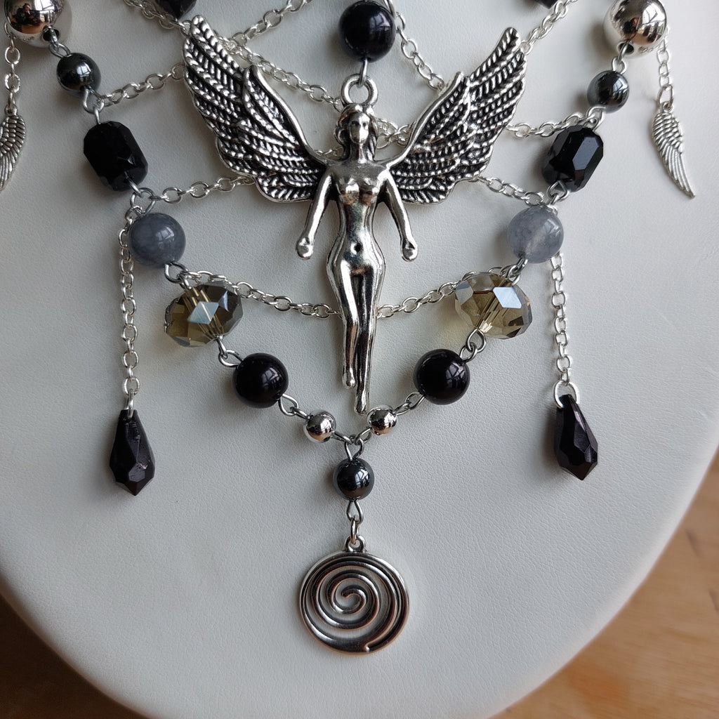 Collier "Black Angel"