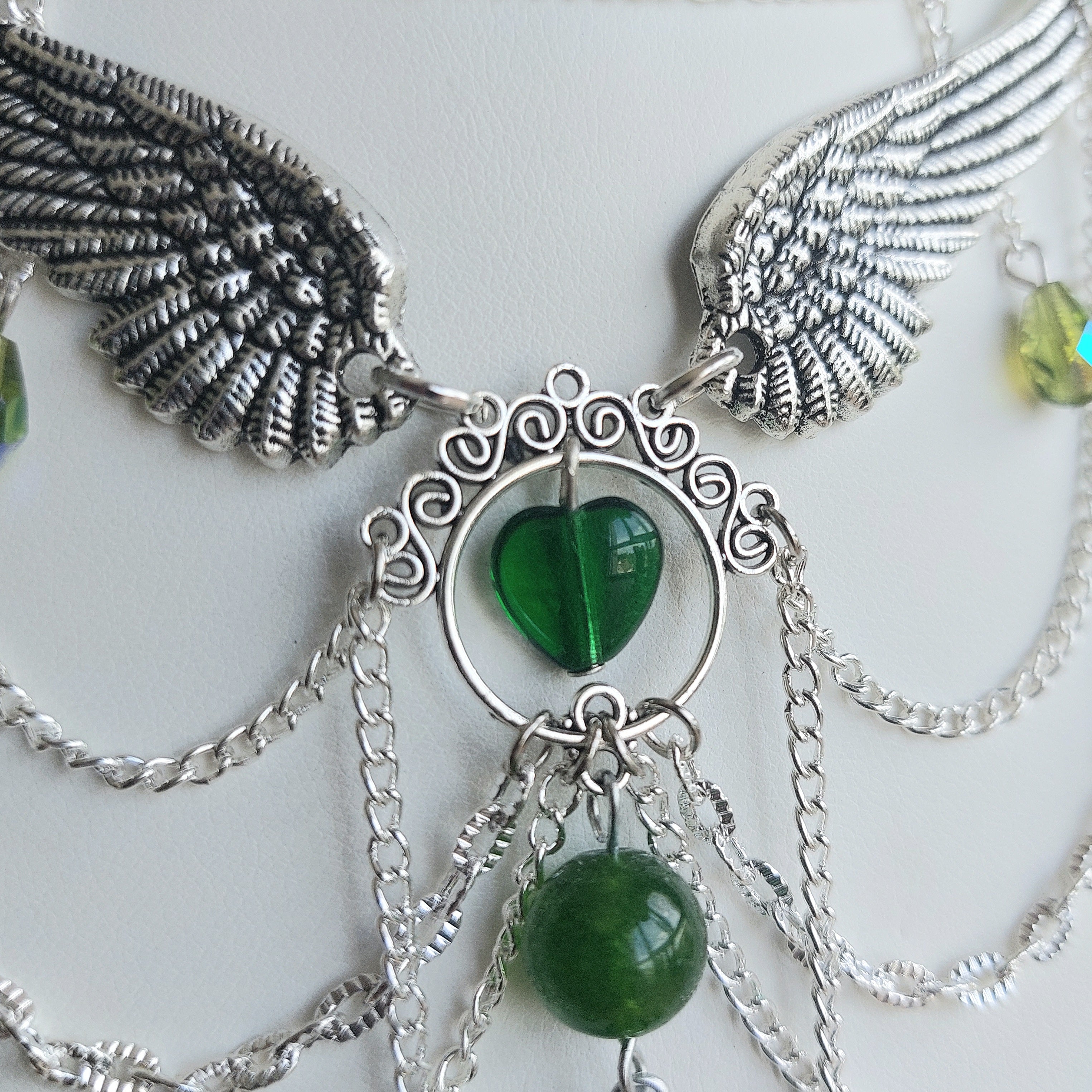 Collier "Green Angel"