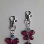 Porte-clés assortis "Papillons"