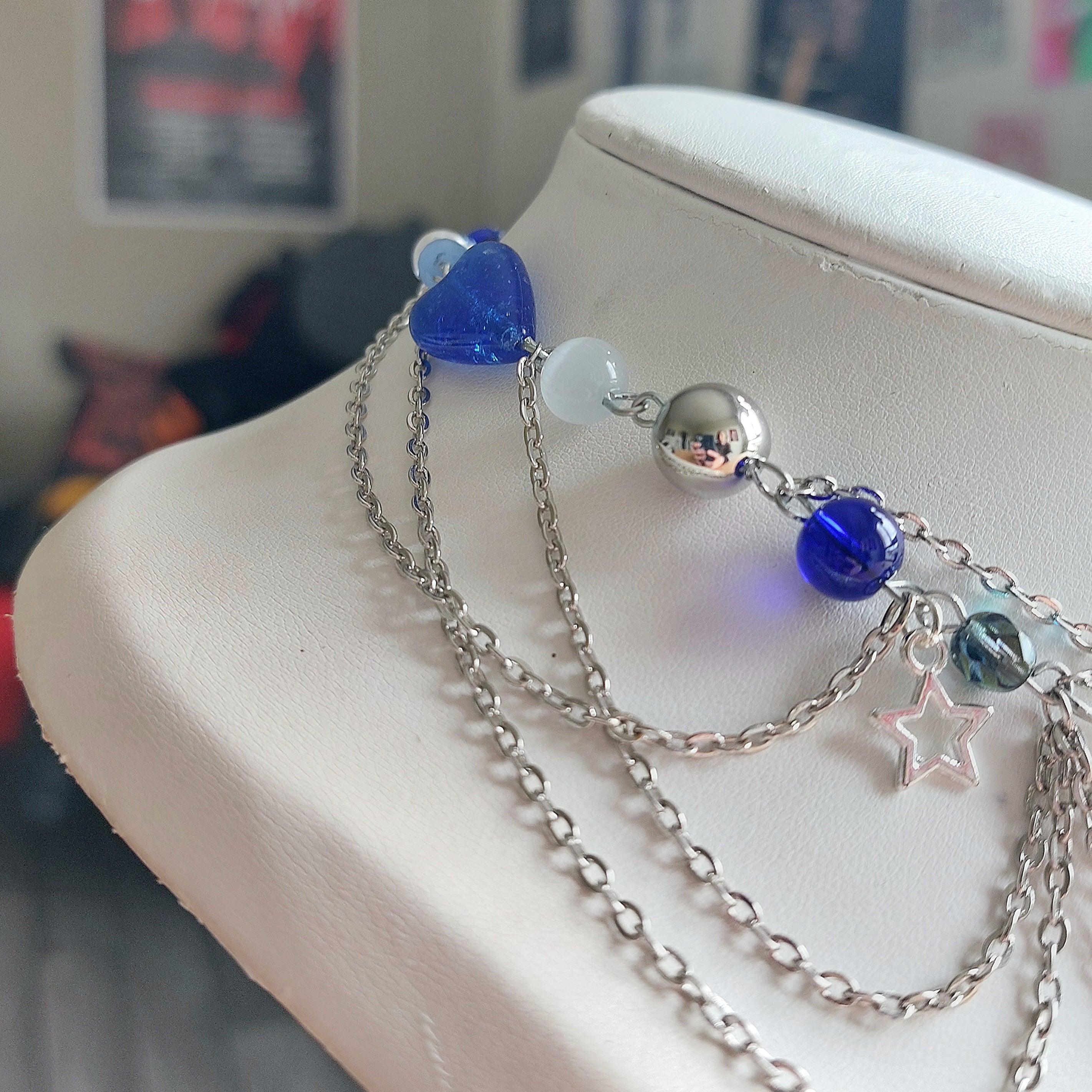 Collier "Blue Angel"
