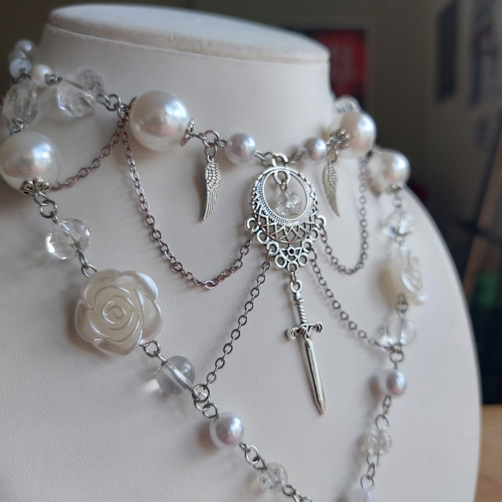 Collier "Magie Blanche"
