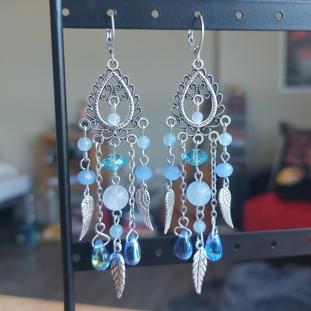 Boucles d'oreilles "Blue Dream"