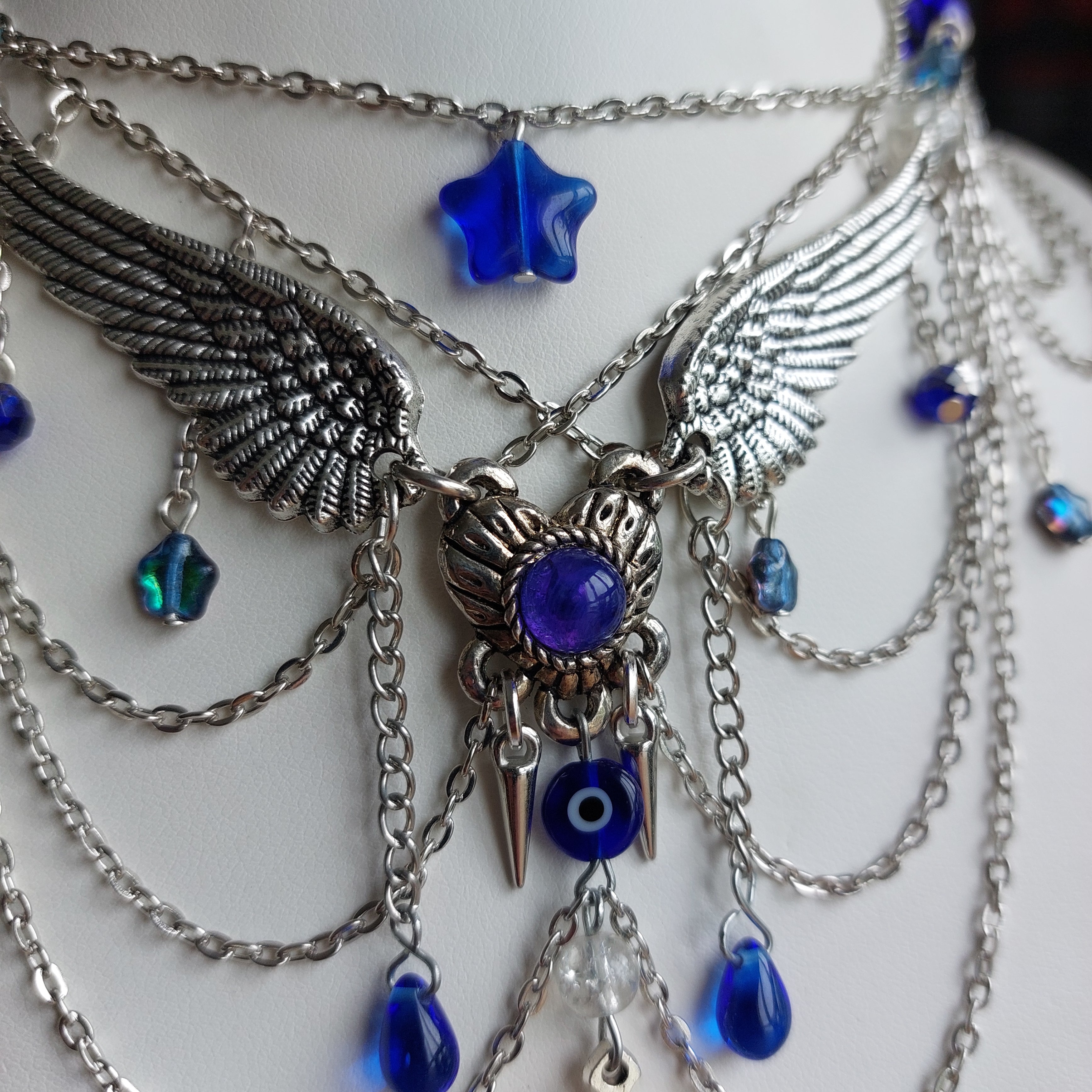 Collier "Blue Angel"