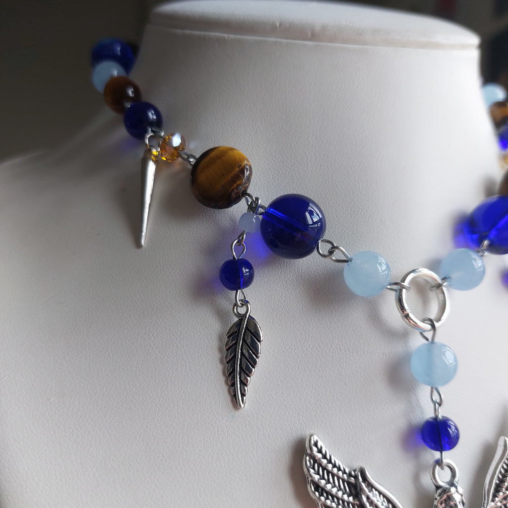 Collier "Blue Wings"