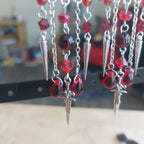 Boucles d'oreilles "Vampire"