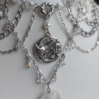 Collier "Lune de Quartz"