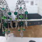 Boucles d'oreilles "Green Dream"