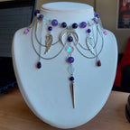 Collier "Nuit d'agate"