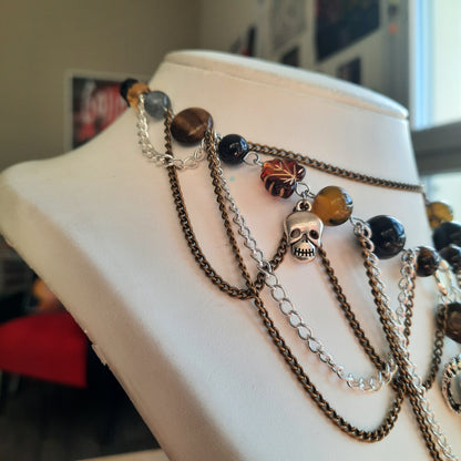 Collier  "Oeil de bouc"