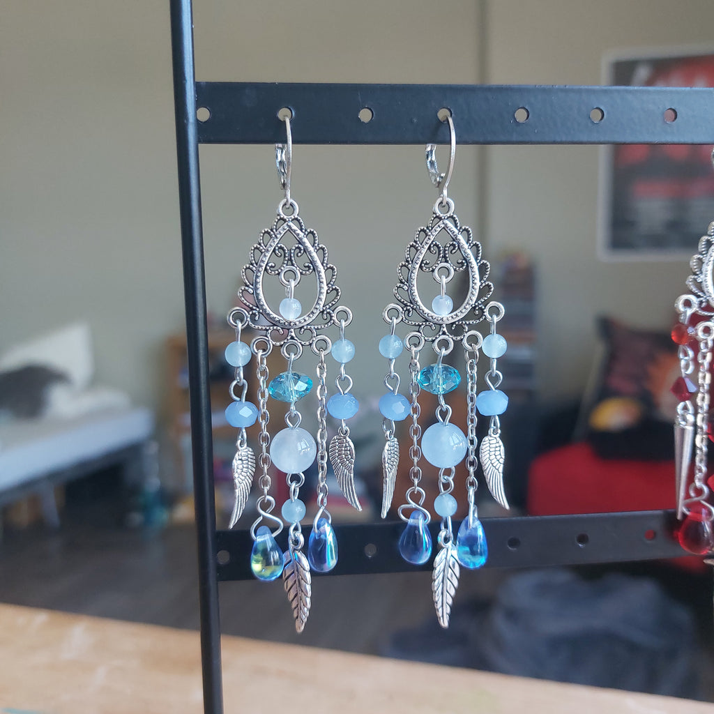 Boucles d'oreilles "Blue Dream"