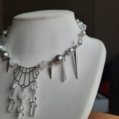 Collier "Cristaux Liquides"