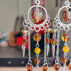 Boucles d'oreille "Feuille d'Automne"