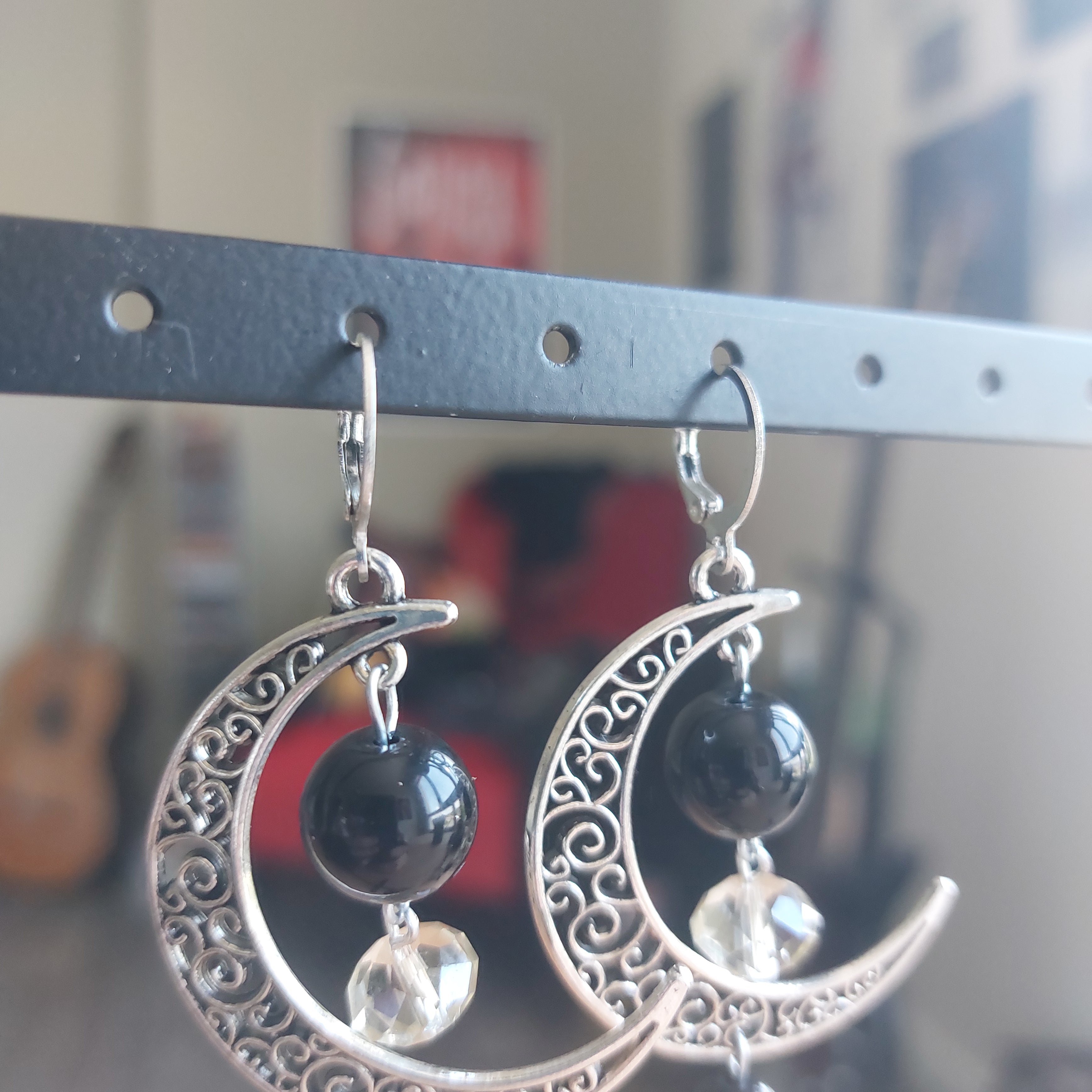 Boucles d'oreilles "Dark Angel"