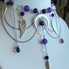 Collier "Nuit d'agate"
