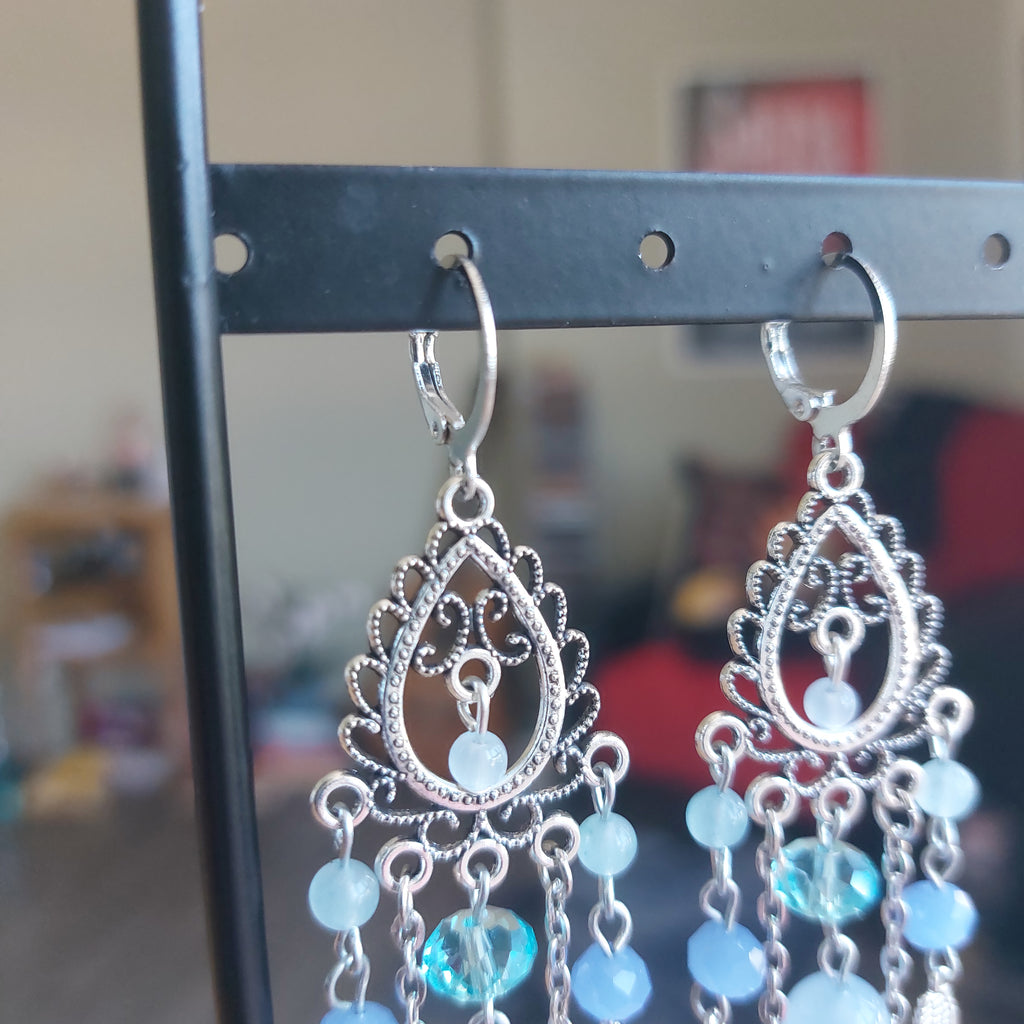 Boucles d'oreilles "Blue Dream"