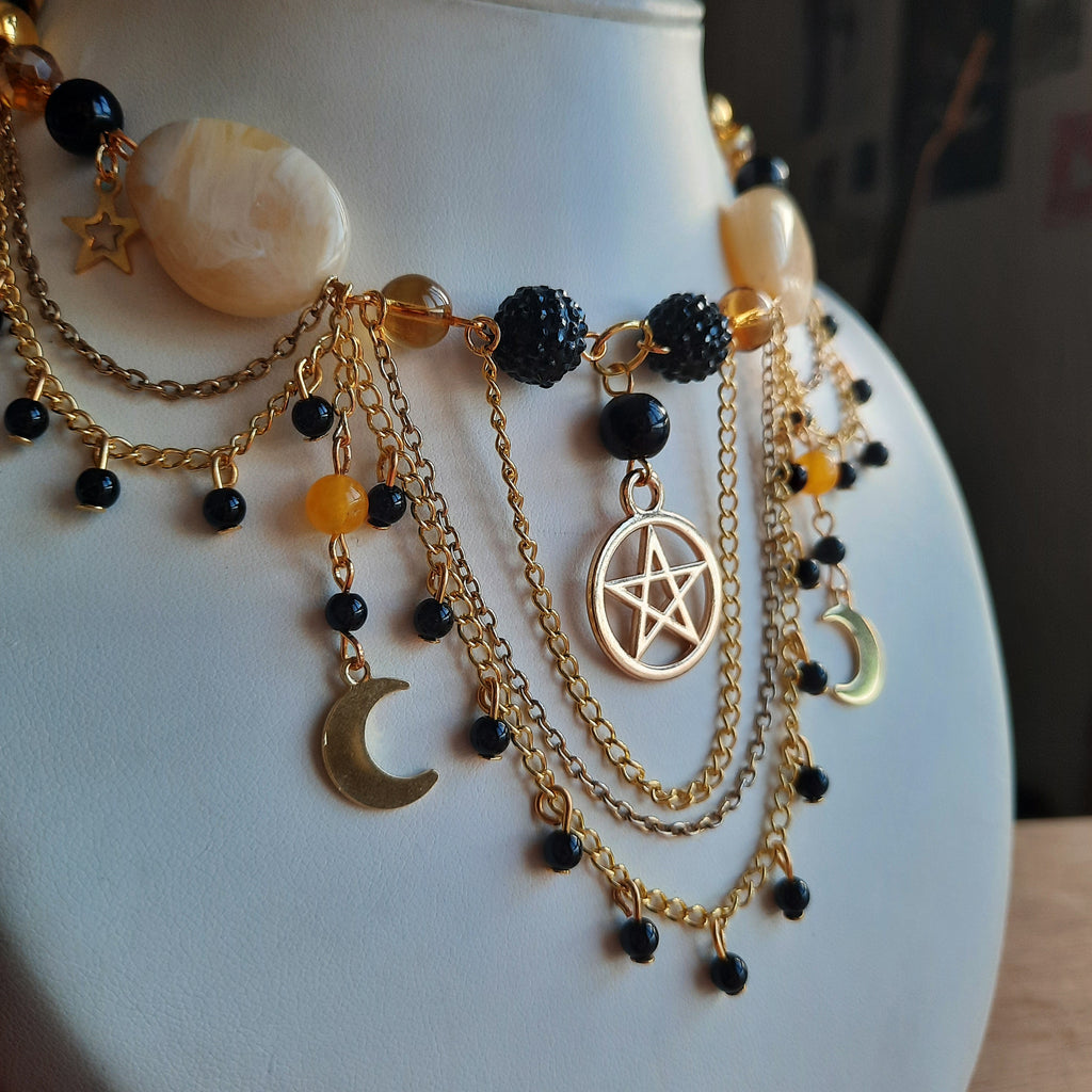 Collier "Magie Noire"