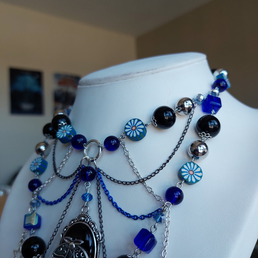 Collier  "Papillon de Nuit"