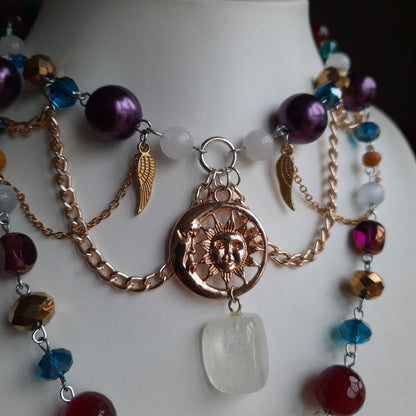 Collier "Dark Crystal"